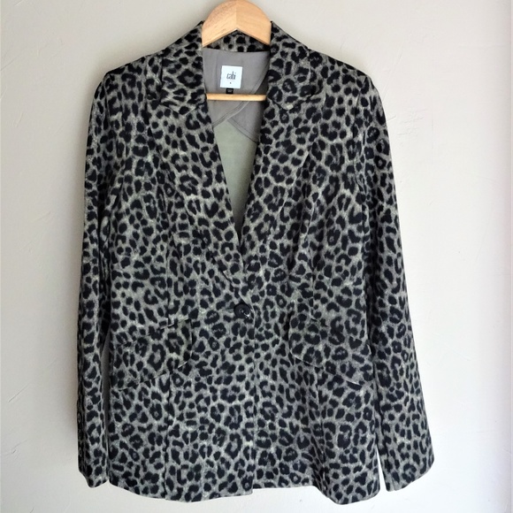NWOT CAbi Leopard Jungle Jacket - Picture 3 of 8